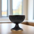 thumbnail image 1 of unbranded Maceta Resistente De Metal Negro Con Pedestal Para Uso En Y, 1 of 8