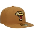 thumbnail image 3 of Men's New Era Natural Wisconsin Timber Rattlers Authentic Collection Team Alternate 59FIFTY Fitted Hat, 3 of 6