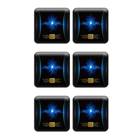 6PCS Cell Phone Protection Stickers Neutralizer for Electronic Device Blocker