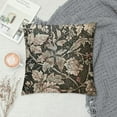 thumbnail image 2 of JEUXUS Neutral Modern Vintage Whimsical Floral Pillow Cover, 2 of 5