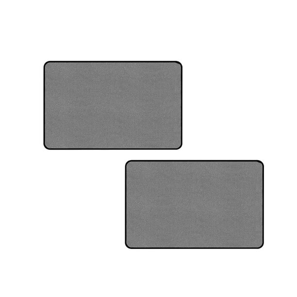 Cortina para ventana de coche, protección para ventanas laterales, malla para parasol, 2 unidades, rectangular 2x rectángulo