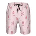 thumbnail image 3 of Balery Poodle Dog Traje de Baño Estilo Hawaiano para Hombre, Shorts de Secado Rápido con Bolsillos-Small, 3 of 6