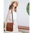 thumbnail image 6 of KL928 Crossbody Bags for Women Soft FAUX Leather Wallet Purses Adjustable Strap Medium Shoulder Handbags, 6 of 6