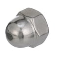 thumbnail image 2 of SeaChoice  00586; 10-32 Cap Acorn Nut Stainless Steel 100/ Bag, 2 of 5