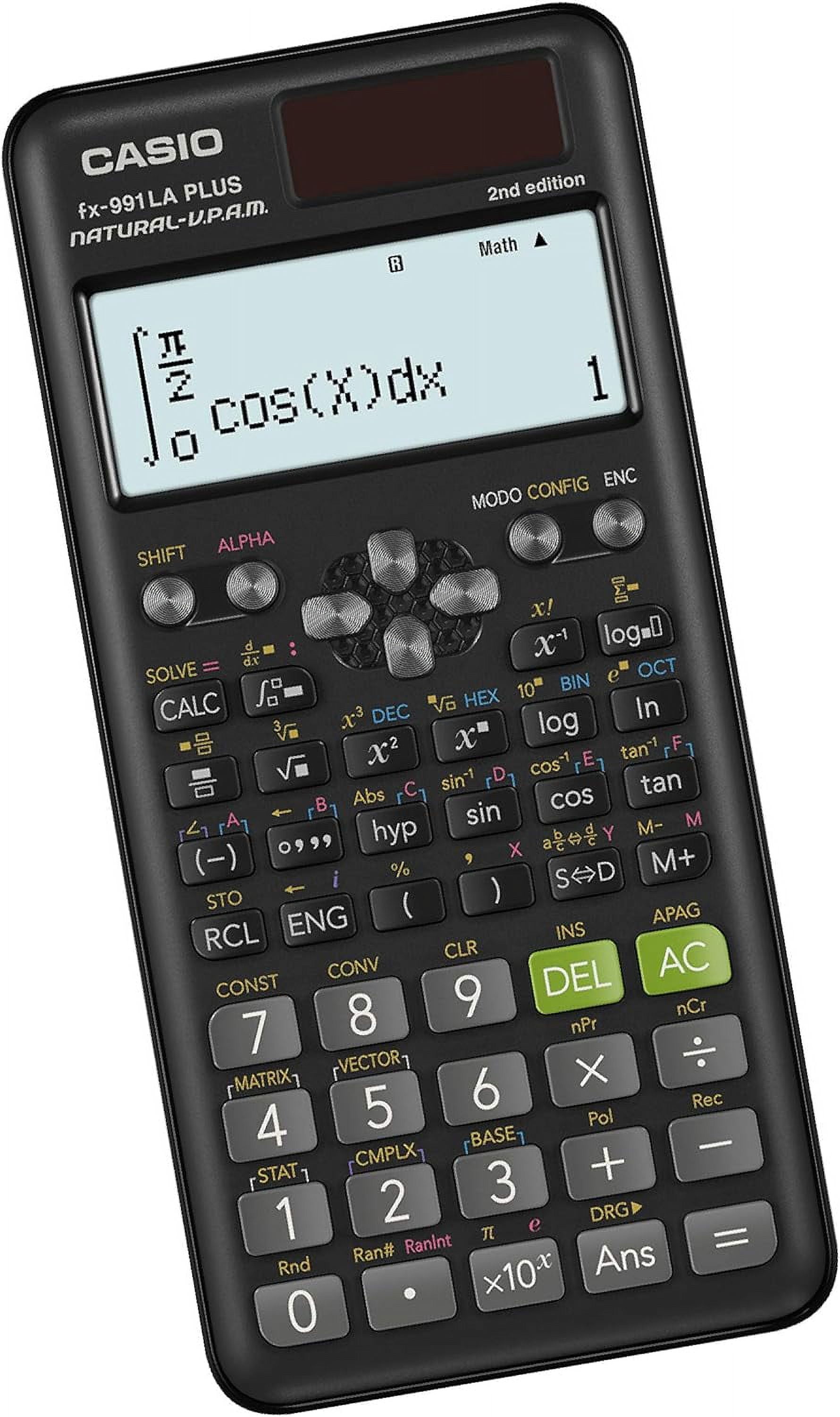 Calculadora Cientifica Casio Fx 911LA Plus 2da Edicion Espanol Para Universidad 417 Funciones Casio NA Bodega Aurrera en linea