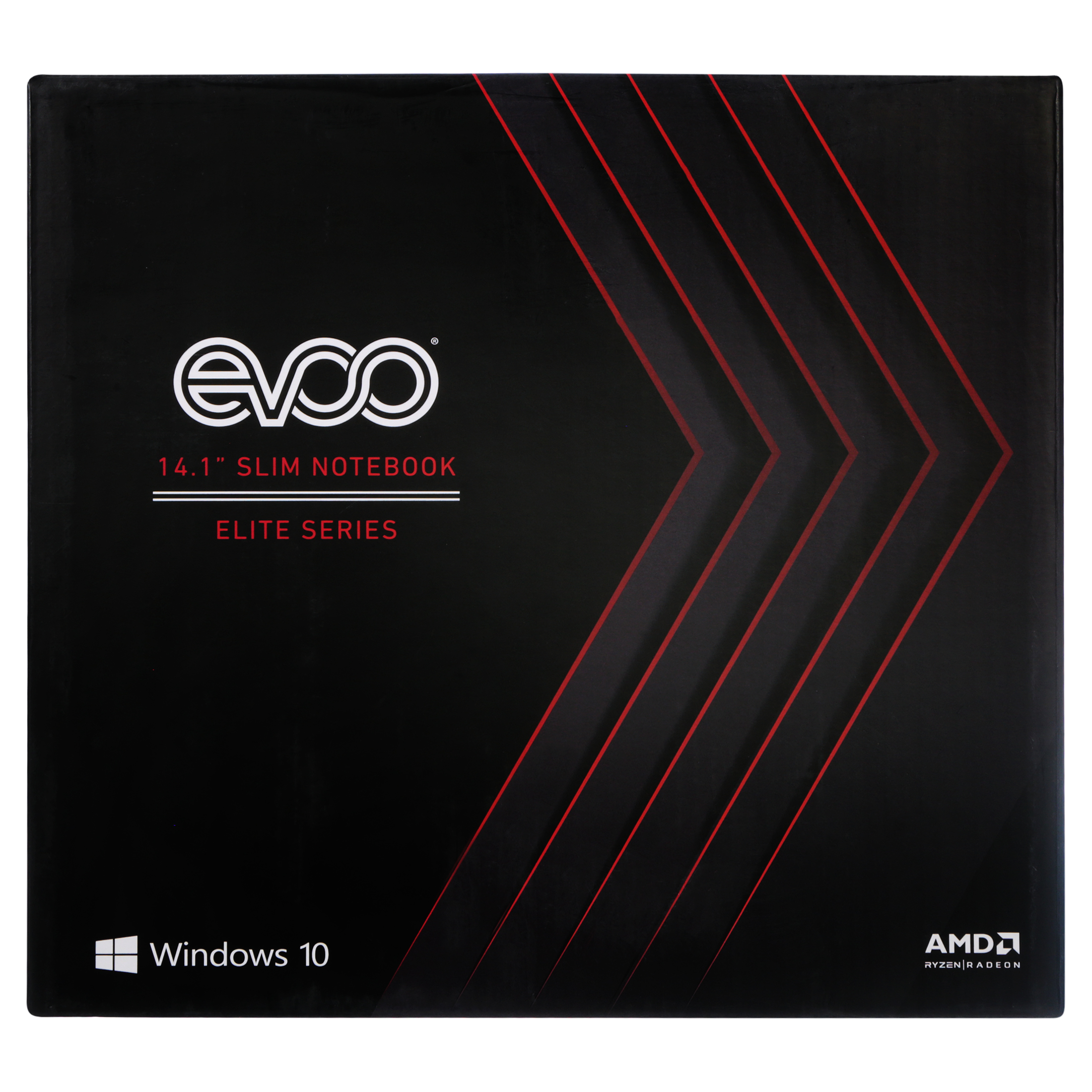 EVOO 14.1” Ultra Slim Notebook - Elite Series, FHD Display, AMD Ryzen 5 3500U Processor with Radeon Vega 8 Graphics, 8GB RAM, 256GB SSD, HD Webcam, Windows 10 Home, Silver - image 4 of 9