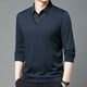 thumbnail image 1 of Blusa y camisa de manga larga con cuello vuelto para hombre, informal, con estampado y cremallera, de poliéster., 1 of 8