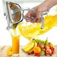thumbnail image 5 of Manual Juicer Hand Press, Metal Fruit Juice Squeezer, Lemon Squeezer, Upgraded Citrus Juicer for Pomegranate, Orange, Professional Handheld Juicer Press, 5 of 9