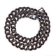 thumbnail image 5 of Joyería de personalidad de hip hop, collar de moda de hip hop europeo y americano, collar de cadena de clavícula de diamante negro estilo ins para hombres, 5 of 5