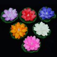 thumbnail image 7 of Rasaware Water Floating Lotus Flowers Sensor Led Battery Candles (6 Pcs), 7 of 7