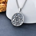 thumbnail image 2 of SISGEM 925 Sterling Silver Star of David Pendant Gift Jewelry Necklace for Men Father Dad, 2 of 7