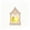 C, variant on Christmas Handheld Lantern, Lighted Holiday Decor, Portable House Shaped Seasonal Light for Mantels Shelves Windows, Plastic and Electronic Components Build with Easy Handling