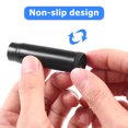 thumbnail image 2 of Frcolor 25pcs 5g Empty Plastic Lip Balm Tubes Containers Lip Gloss Storage Container (Black), 2 of 7