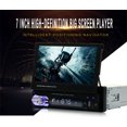 thumbnail image 1 of Camecho Car Radio Autoradio GPS Bluetooth Car Stereo 1 din 7"HD Touch Screen Handsfree FM USB SD MP5 Support Rear View Camera, 1 of 8