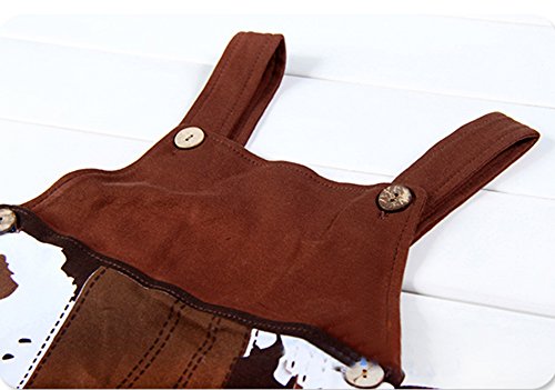 Hat and Handkerchief 3-Piece Brown Bilo Store Infant Toddler Baby Boy Sheriff Cowboy Costume Overalls Hat and Handkerchief 3-Piece Brown Bilo Store Infant Toddler Baby Boy Sheriff Cowboy Costume Overalls