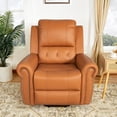 thumbnail image 5 of Tatiana Oversized Air Leather Power Lift Recliner Chair with Footrest. Reclining Chair with Remote Control, Premium Studded, 5 of 11