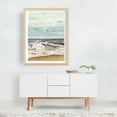 thumbnail image 3 of Ocean waves and stormy sky - Drawing Seascape Waves Ocean Coast Beach Bird Pastel Unframed Wall Art Print 6 x 8 inches, 3 of 4