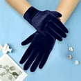 thumbnail image 2 of Stocking Stuffers for Women Men Short Opera Velvet for Wrist Long 1920S Flapper Banquet Winter Gloves, 2 of 3