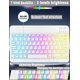 thumbnail image 2 of Funda con teclado para tableta XCHYTECHER Universal de 9,7 a 11 pulgadas, rosa, 2 of 6