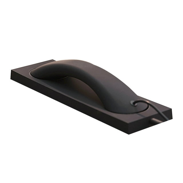 Récepteur de Téléphone Classique Équipement d'Écouteurs Rétro Professionnel Combiné Externe Accessoires Récepteurs Appareils Noir