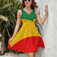 thumbnail image 3 of Ethiopian Flag Sundress Sleeveless Dress Summer Women Clothes Dress for Women Dresses, 3 of 7