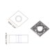 thumbnail image 2 of Carburo Torneado Inserciones CNMG120404MA Fresado Ranura Corte Herramienta para Serie MCBN Torneado Soporte 2uds Unique Bargains herramientas de torneado de torno, 2 of 5