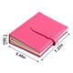 thumbnail image 2 of Organizador de joyería para libros, soportes de exhibición colgantes, capacidad grande, almacena 42 pares, libro organizador de aretes y joyería, color rojo rosa, 2 of 5
