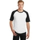 thumbnail image 1 of Camiseta Sport-Tek® de mangas cortas con bloques de colores y manga raglán. T201 deporte-tek T201, 1 of 1