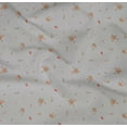 thumbnail image 4 of oneOone Organic Cotton Poplin Twill Fabric Leaves & Flower Floral Print Fabric by Yard 42 Inch Wide, 4 of 4