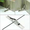 thumbnail image 5 of 4/2 Pieces Folding Hinges 90 Degree Self-Locking Folding Hinges Table Leg Bracket 180 Degree Furniture Accessories, 5 of 5