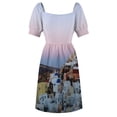 thumbnail image 5 of Dawn of Santorini Greece Sleeveless Dress dresses for special events long sleeve dress, 5 of 6