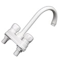 thumbnail image 1 of Grifo Mezcladora Llave Lavabo Baño Aquaway AW-44 Blanco Aquaway AW-44, 1 of 3