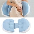 thumbnail image 1 of Almohada De Cuña Para Embarazo, Funda Extraíble, Almohada De Apoyo Para La Espalda De Maternidad, Ayuda Para Dormir De Lado En Forma De U Con Almohada Pequeña Para La Noche, 1 of 7