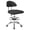 Black, variant on Porfeet Height Adjustable Office Chair, 360-Degree Swivel Drafting Chair, with Backrest and Foot Rest, 220lbs Load-Bearing, Ergonomic Rolling Computer Chair for Home Office Studio Dental Salon,Black