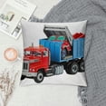 thumbnail image 2 of Garbage Carrier Truck,Alloy Diecast Barreled Waste Material Transporter Vehicle Model, Kids Toys for Boys Girls Birthday, 2 of 5