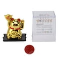 thumbnail image 2 of Solar Powered Mini Cute Solar Waving Cat, Lucky Wealth Welcoming Cat For Home Car Decoration, 2 of 8
