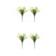 thumbnail image 2 of Matsuzay 2 uds flores artificiales falsas plantas de tallo largo ramo de flores de imitación interior para sala de estar boda granja amarillo Amarillo 2Conjunto, 2 of 6