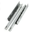 thumbnail image 1 of 2x Cajón Riestas deslizantes Cajones Diapositivos Cajones de hardware Runner debajo de los de la piel de montaje para baño 2xl, 1 of 8