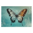 thumbnail image 2 of Pratyus Butterfly Theme 4pcs Linen Cloth Table Mats for Birthday Parties, Christmas, Restaurants, Buffets, Home Decoration 18x12in, 2 of 8