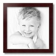 thumbnail image 2 of ArtToFrames 14" x 14" Mahogany Picture Frame, 14x14 inch Brown MDF Poster Frame (WOM-3978), 5 Pack, 2 of 8
