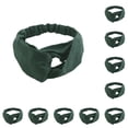 thumbnail image 3 of Qarigey Women Headband Sports Leisure Decorative Fitness Face Hairband Knot SPA Holder Household Fashion Wrap Head Washing Hair Tipo 2 Verde 10piezas Qarigey CBP046850, 3 of 4