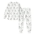 thumbnail image 2 of Pantalons pour Garçons, Chemise à Manches Longues Imprimé Graffiti, Ensemble Décontracté pour Garçons, 2 of 6