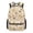Brown Paw Print, variant on Kids School Backpack Cute Pug Water-Resistant Lightweight 16 Inch Bookbag for Boys Girls Casual Durable Laptop Backpack Back to School
