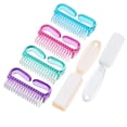 thumbnail image 1 of DHARMONAL Nail Brush Hand Fingernail Scrub Cleaning Brushes For Toes And Nails Cleaner Gel Brushes for Nails Fingernail Brushes Novelty Fingernail Brush for Shower Nail Striping Brush under Fingernail, 1 of 9