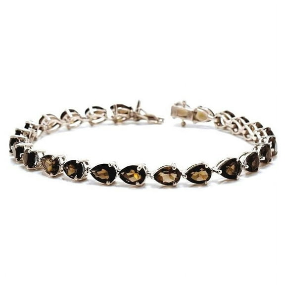 Smoky Quartz bracelet, Smoky Quartz jewelry, Natural Birthstone, Sterling silver, Silver jewelry, Silver bracelet, 925 silver, Bracelet for wedding anniversary, Christmas Gift, Women Bracelet Bangle