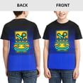 thumbnail image 2 of Geometry Dash Boys Girls 3d Graphic Printed T-Shirt Crewneck Short Sleeve Tees, 2 of 6