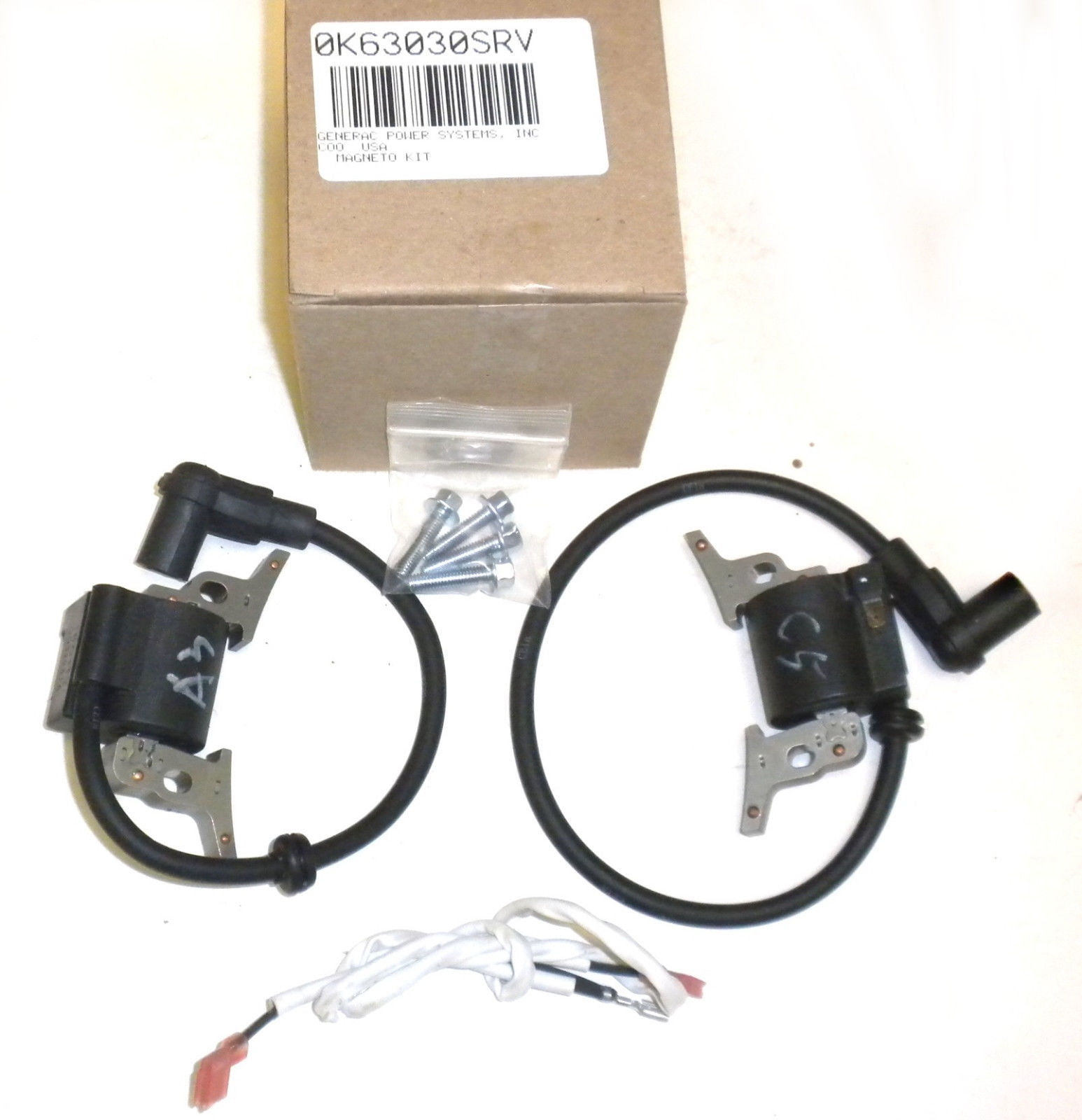 Original Generac 0K63030SRV Ignition Coil Compatible With 0C3052