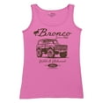 thumbnail image 5 of Ford Bronco Wild and Untamed Since 1966 Women's Tank Top Vintage Off-Road 4x4 Adventure Retro Truck Licensed, 5 of 7