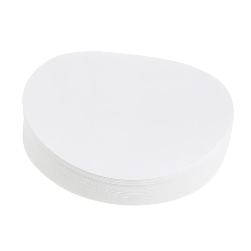 White 7cm Bonarty Pack of 100 Pieces Lab Ashless Quantitative Filter Paper Circles 