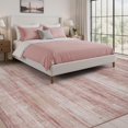 thumbnail image 3 of Washable Rugs for Living Roomx Area Rugs Non Slip Modern Abstract Rug Ultra Soft Low Pile Rugs for Bedroom Dining Nursery Playroom Pink, 3 of 6